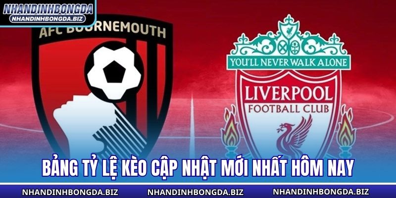 Bảng tỷ lệ kèo cập nhật mới nhất hôm nay