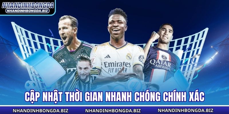 Cập nhật thời gian nhanh chóng chính xác
