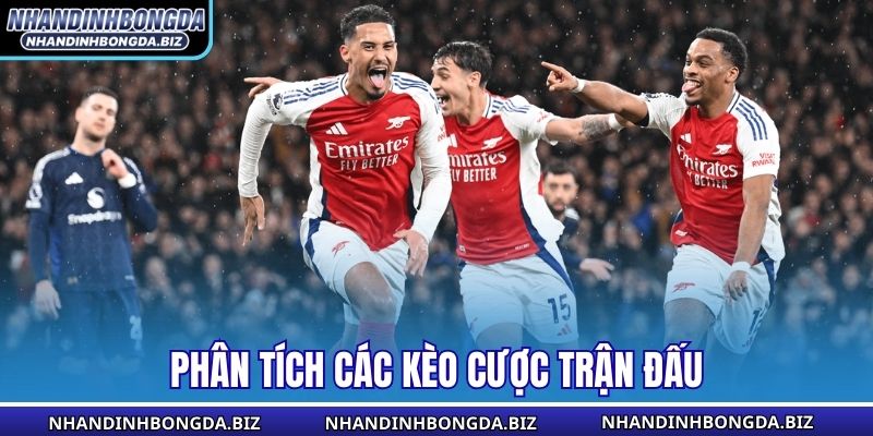 Phân tích các kèo cược trận đấu