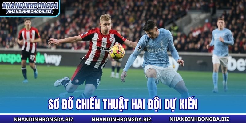 Sơ đồ chiến thuật hai đội dự kiến