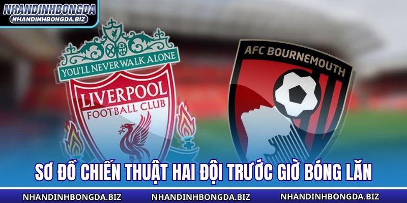 Sơ đồ chiến thuật hai đội trước giờ bóng lăn