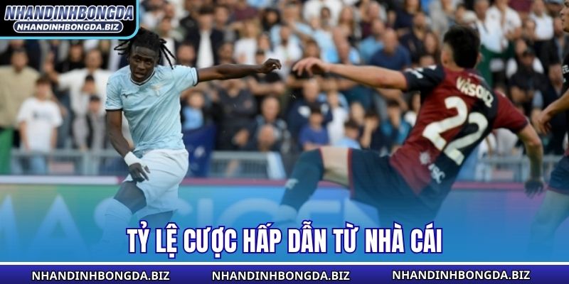 Tỷ lệ cược hấp dẫn từ nhà cái